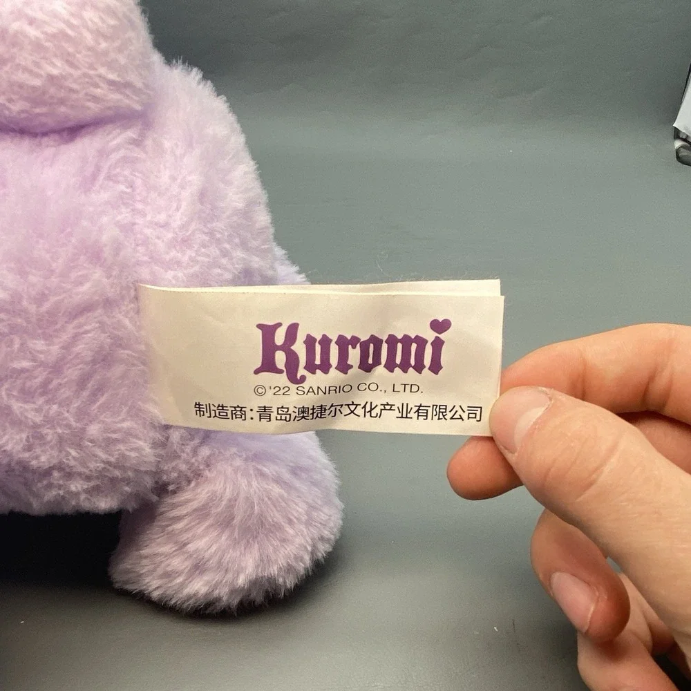 Sanrio Kuromi Aoger Purple Bunny Easter‎ Costume Plush 14